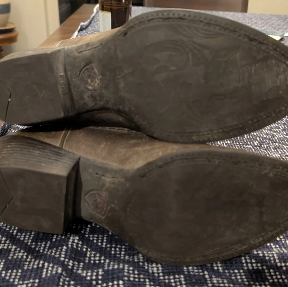 Ariat Brown Women's Western Boots 6B - Picture 5 of 7